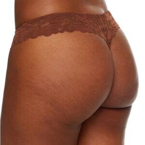 Bare Necessities The Essential Lace Thong in coco size XL New